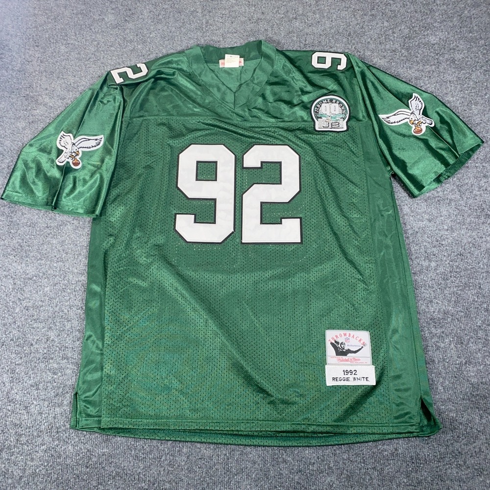 Mitchell & Ness Jersey Philadelphia Eagles #92 Reggie White Throwback Size 56